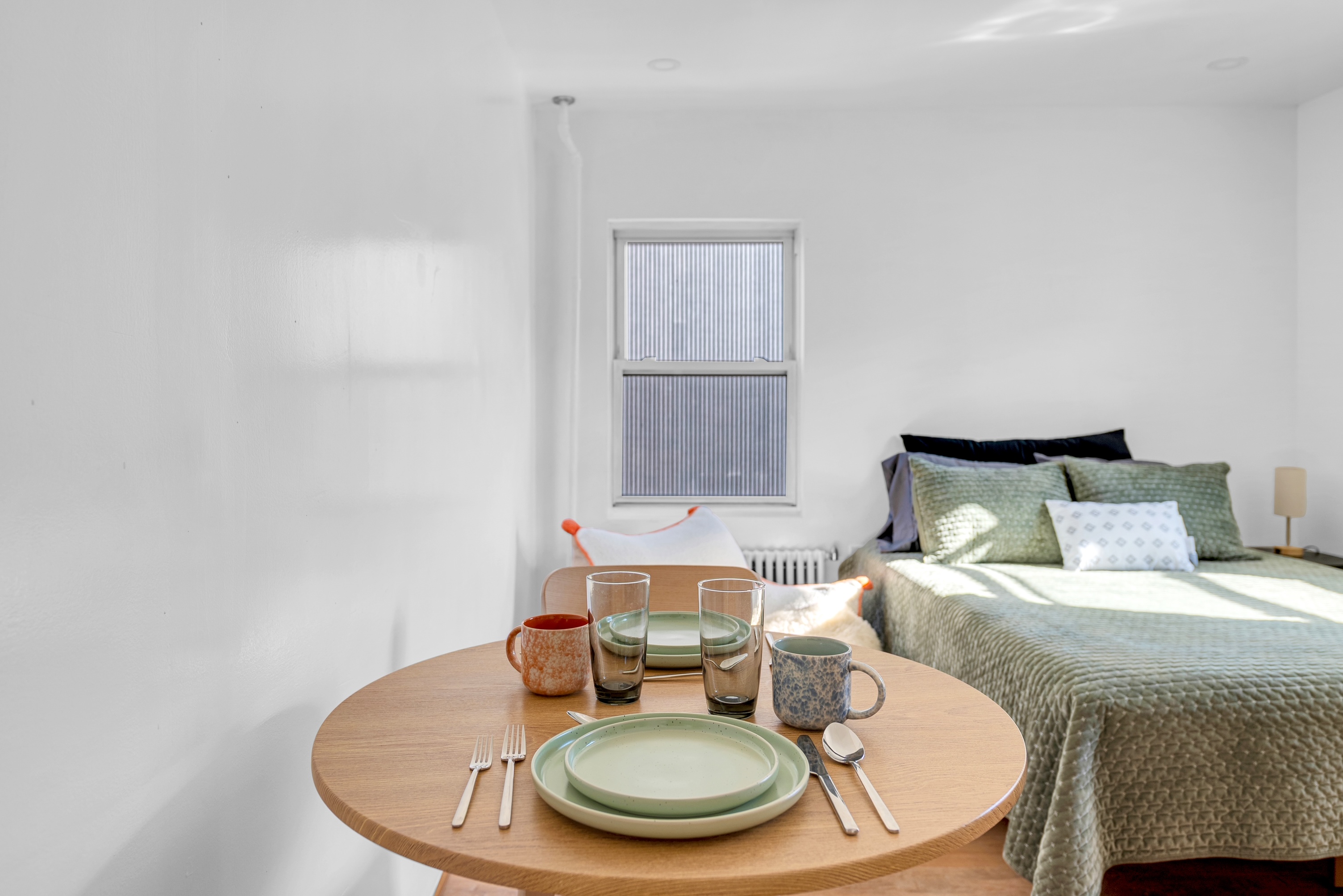 The Surf Studio — breakfast table for two
